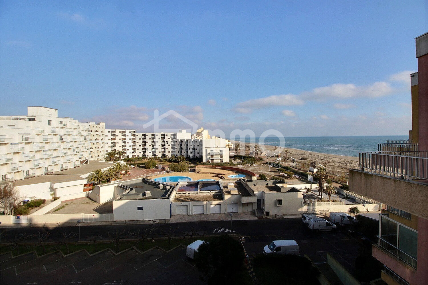 Photo LE BARCARES - Appartement Duplex vue mer en 3 pièces de 59m² avec cave et stationnement image 2/6