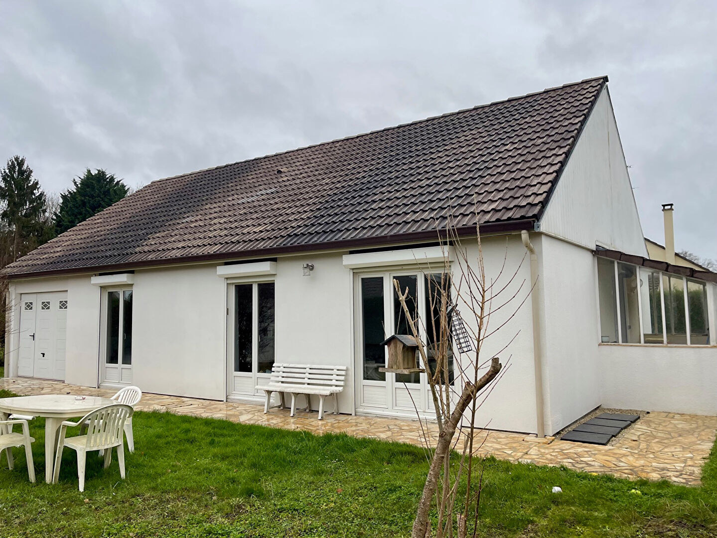 Maison traditionnelle de plain pieds - 5 pièces