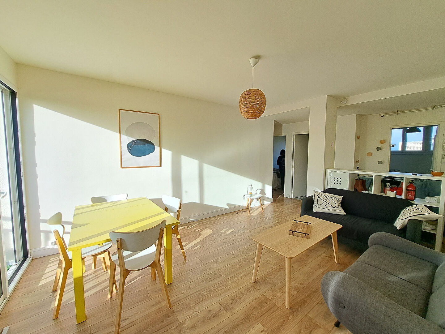 T4 CHU Pellegrin, calme, lumière, TBE 66 m2