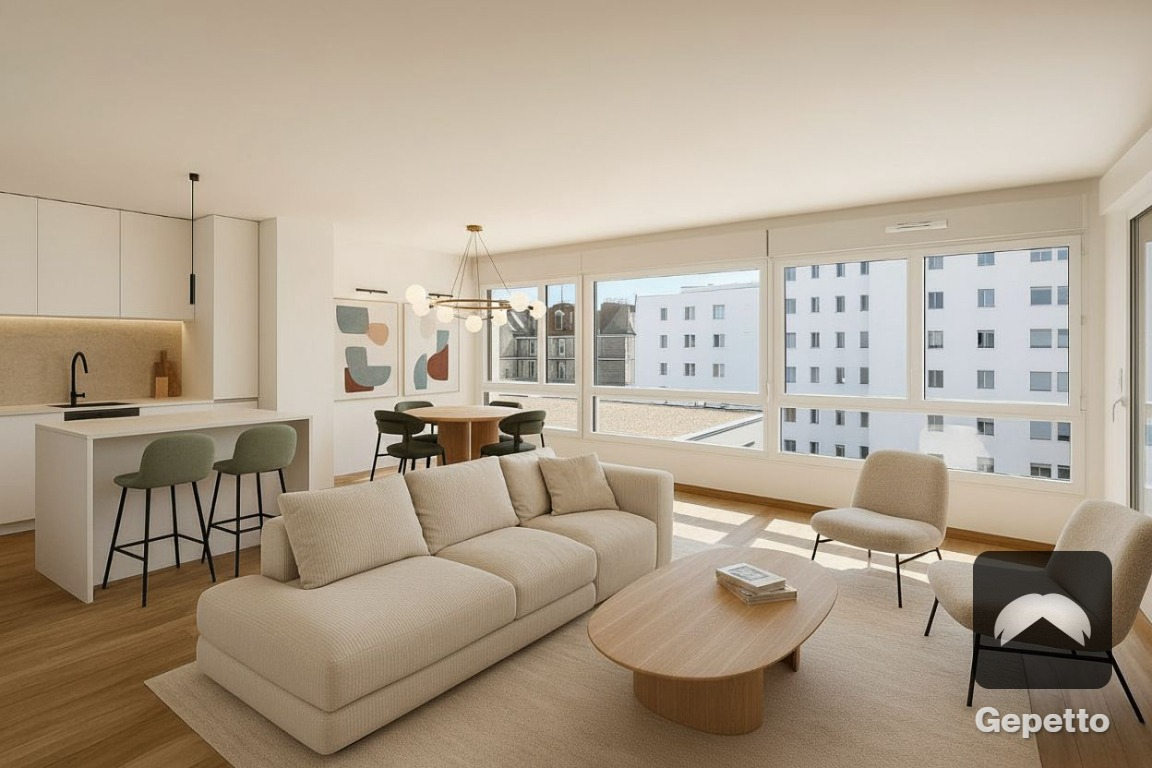 APPARTEMENT RÉCENT TERRASSE T5 - 96 M² - HYPERCENTRE-VILLE