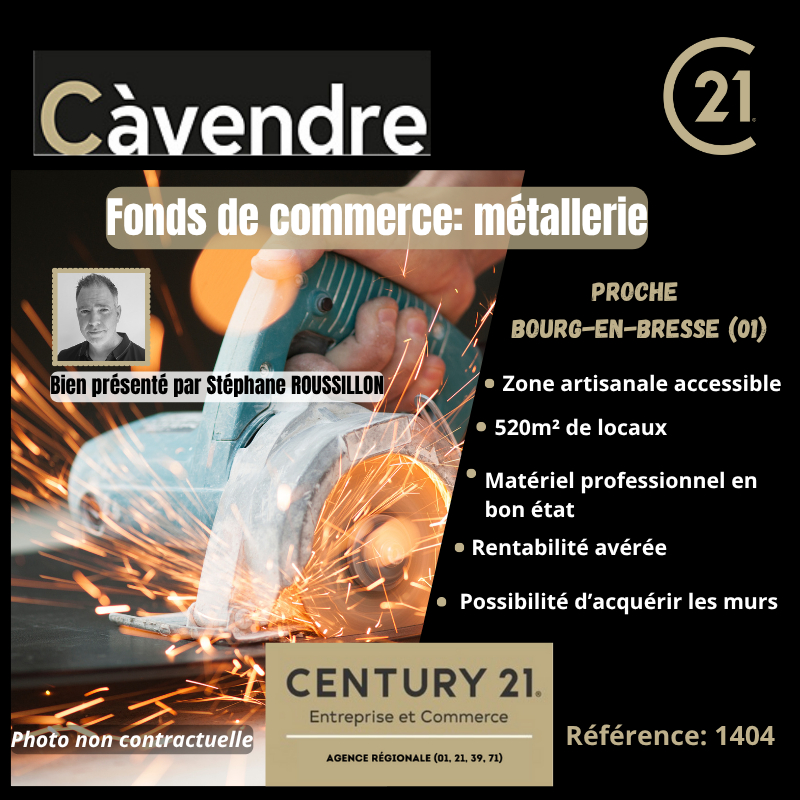 Entreprise à vendre