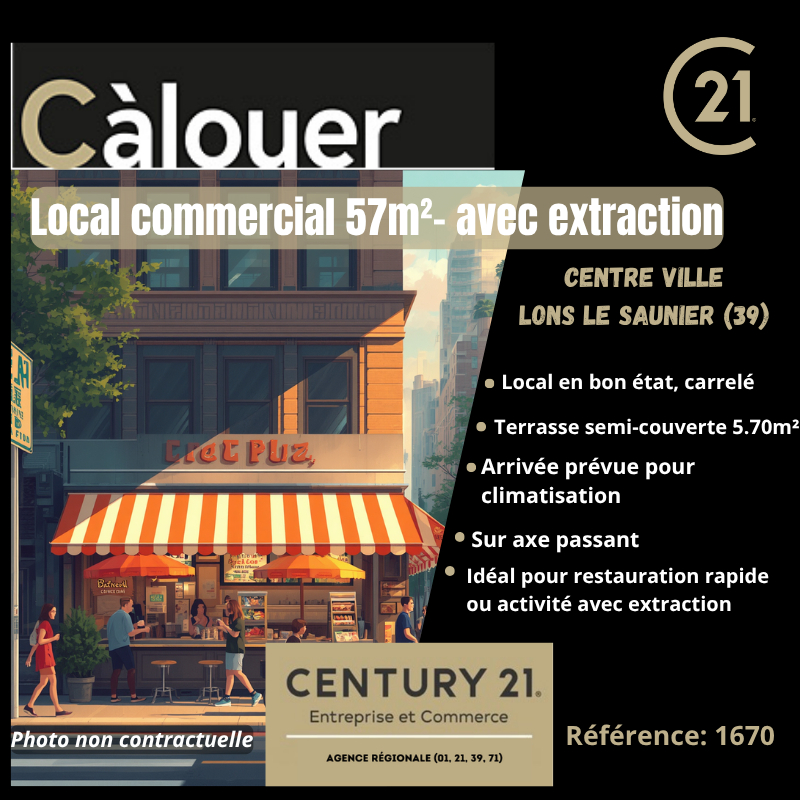 Commerce à louer