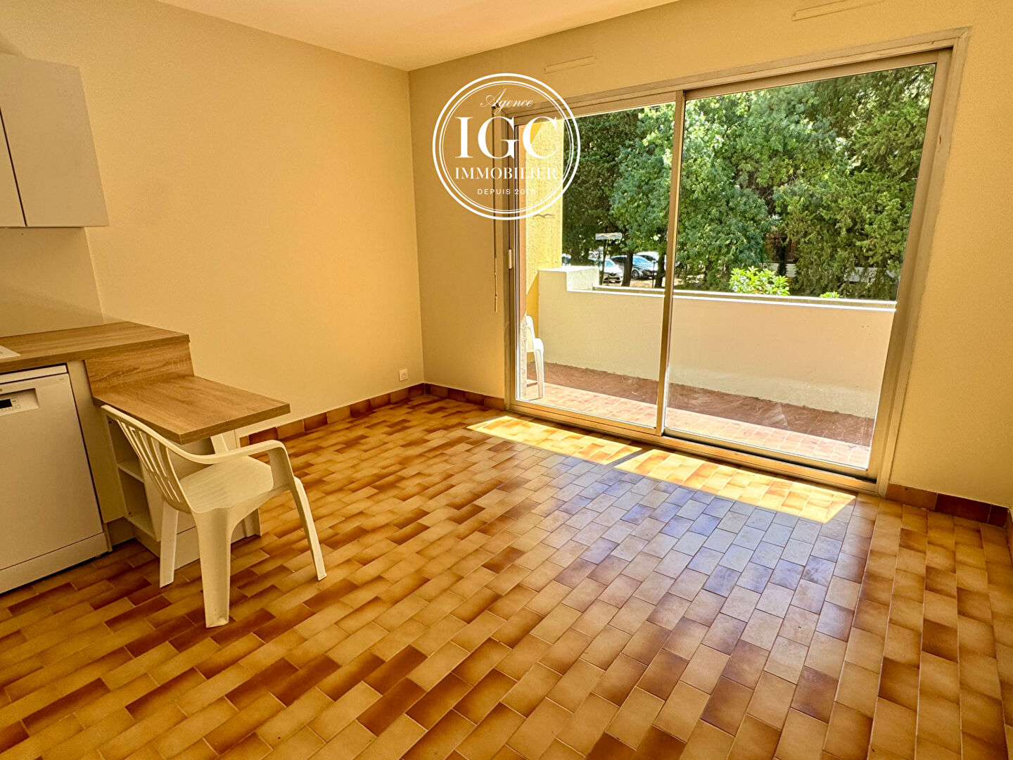 Appartement de type 2 - 38 m2 Centre Ville avec Terrasse