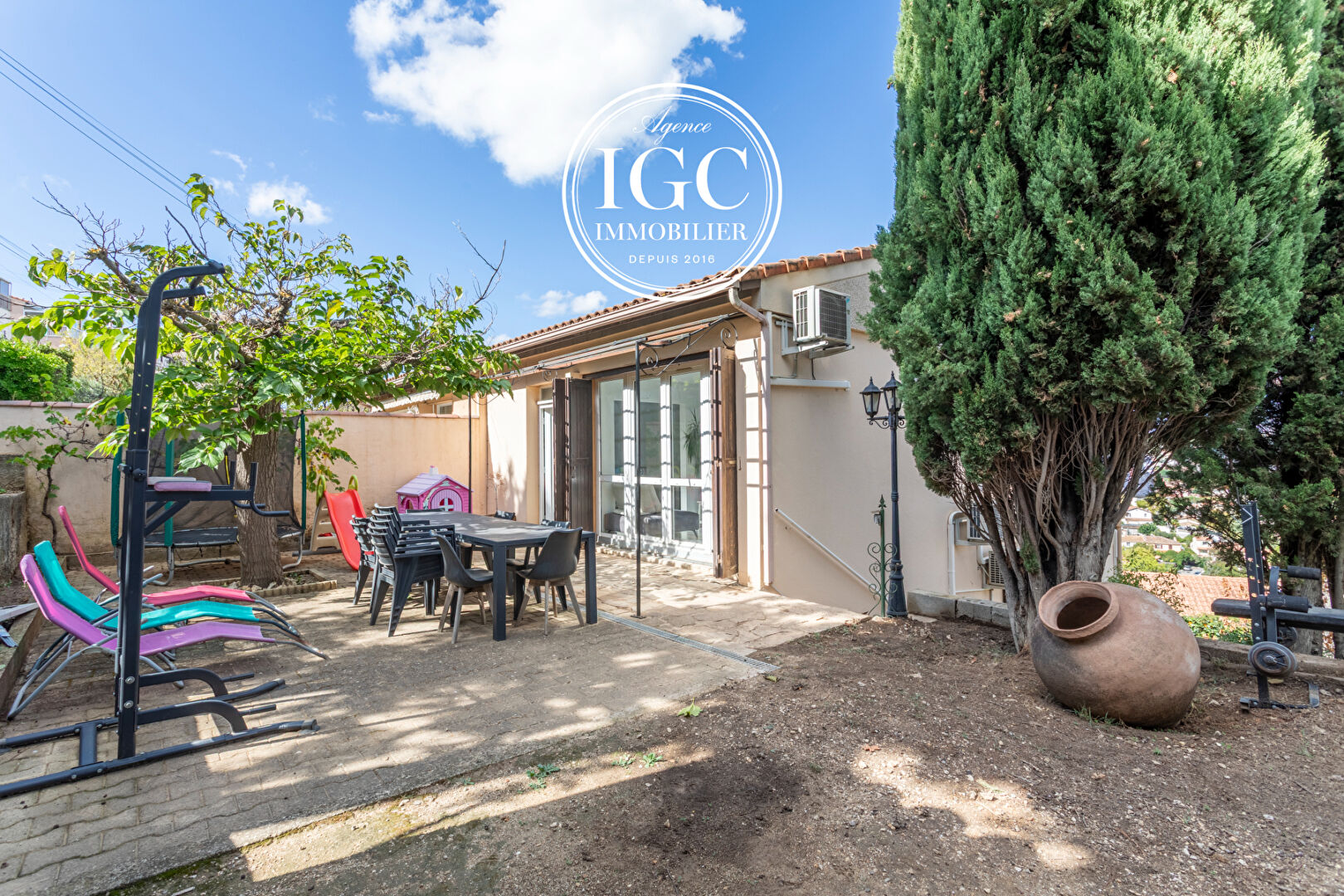 Photo Maison Les Pennes Mirabeau 4 pièce(s) 106 m2 + T2 de 42 m² image 2/6