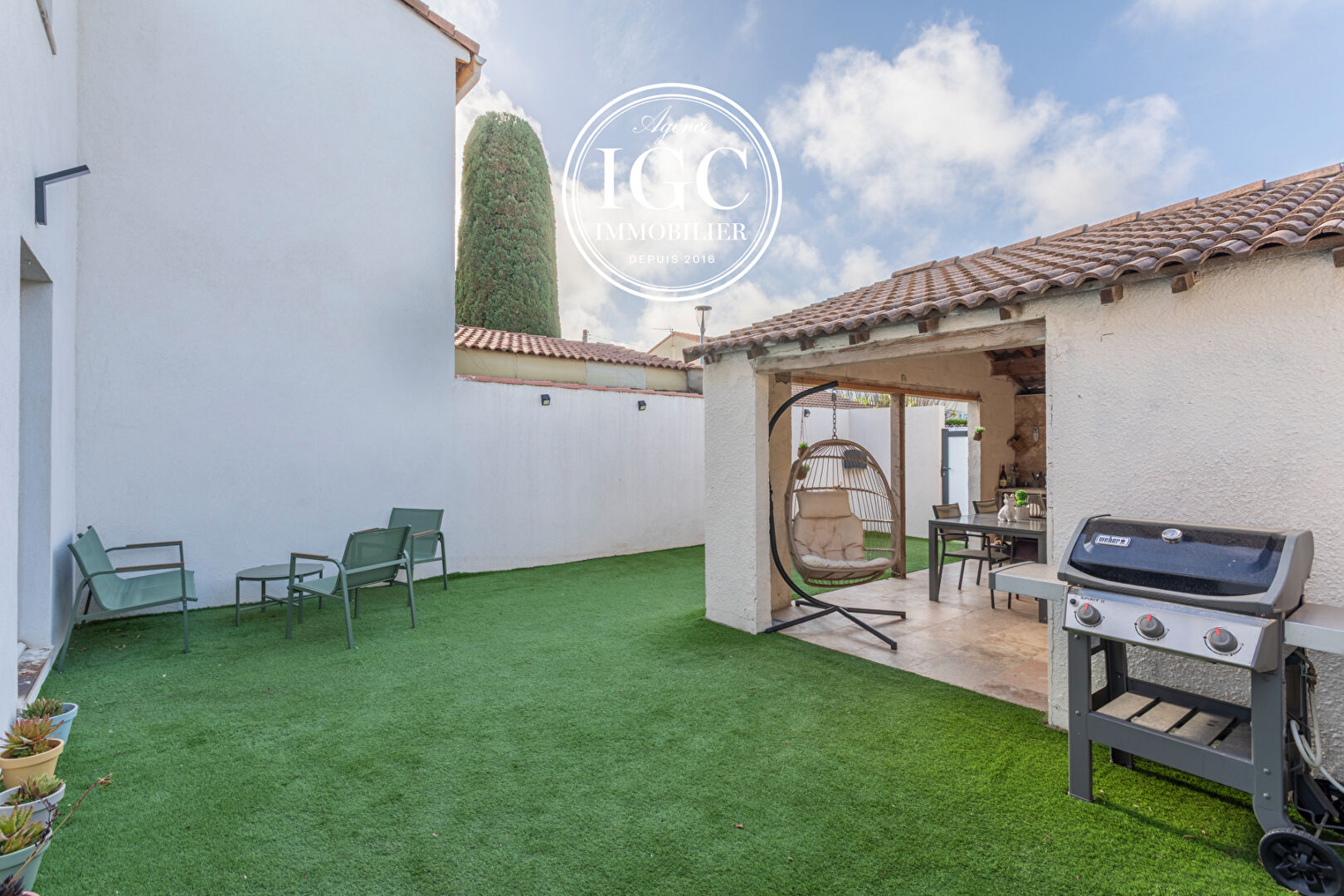 Photo MAISON TYPE 4 - 86 M² - CHATEAUNEUF LES MARTIGUES - 163 M² TERRAIN image 4/6