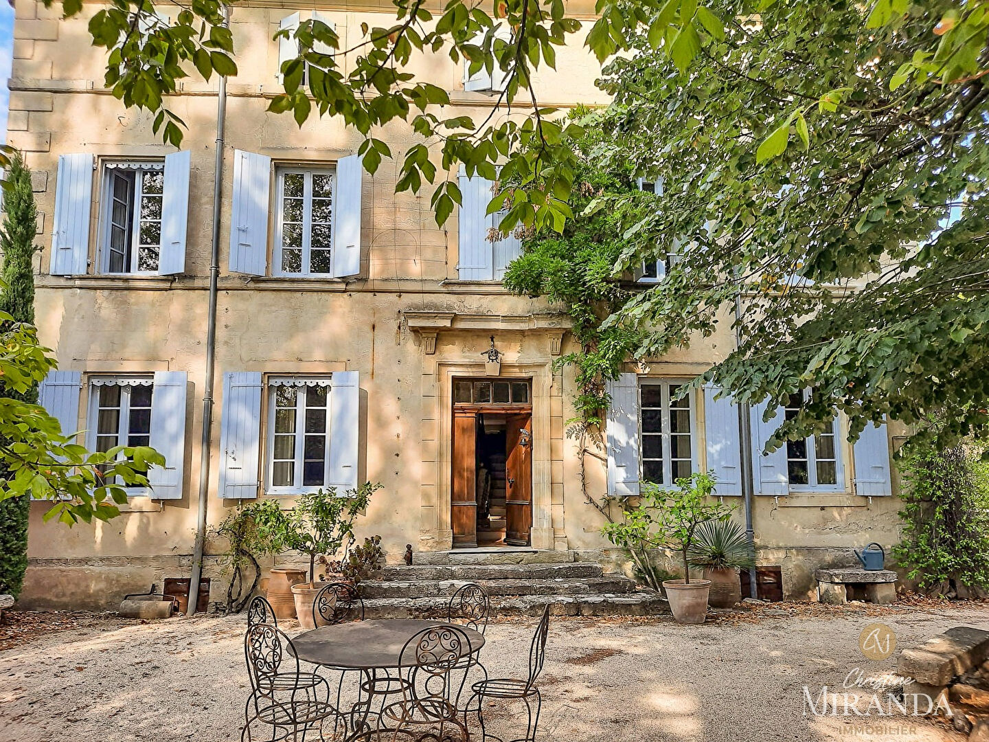 Agence immobilière de CHRISTINE MIRANDA IMMOBILIER - CHRISTINE MIRANDA IMMOBILIER  St paul trois chateaux