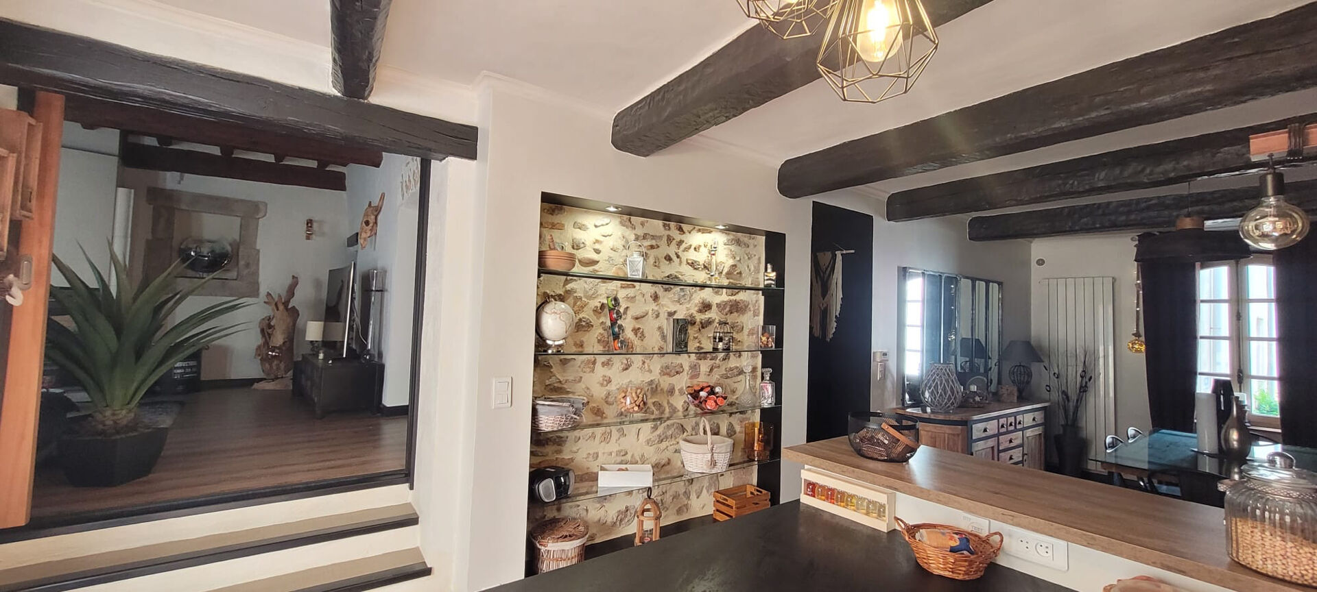 Photo Maison de ville 139 m2 + T2  avec extérieurs à Pont St Esprit image 3/6