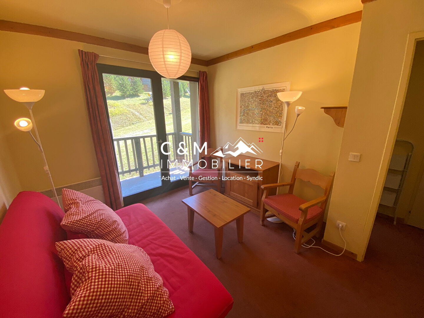 Photo Appartement CHALETS DU THABOR (2/4 couchages) 2 pièce(s) 28.00 m2 image 2/6