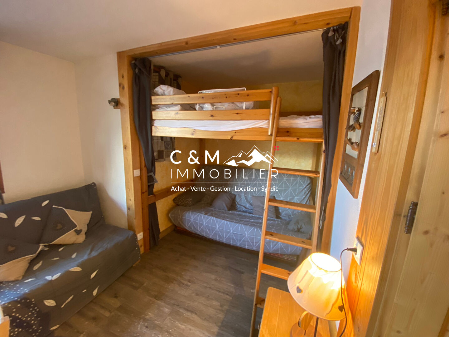 Photo Appartement LES MELEZETS (2/4 couchages) 1 pièce(s) 21.42 m2 image 3/6