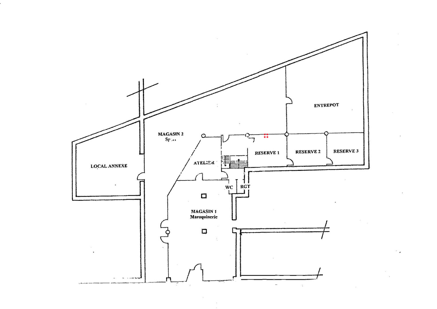 Photo Local commercial MODANE Gare 490.93 m2 + cave (225.58 m2) image 6/6