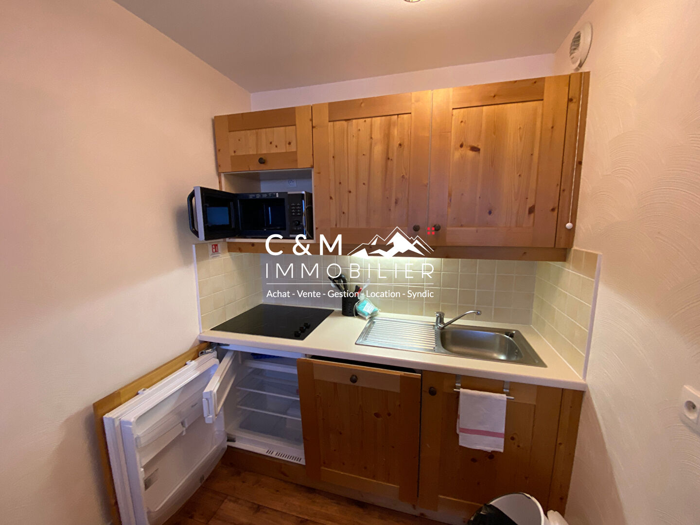 Photo Appartement VALCENIS 2 pièce(s) 29.17 m2 + garage Les Alpages (2/4 pers.) image 3/6