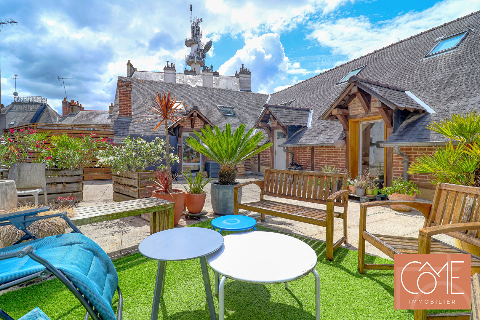 À VENDRE - RENNES 35000 CENTRE-VILLE - SAINT-HELIER - LA PETITE CALIFORNIE - GARE SNCF - 166 M² - 4 CHAMBRES -  TERRASSE