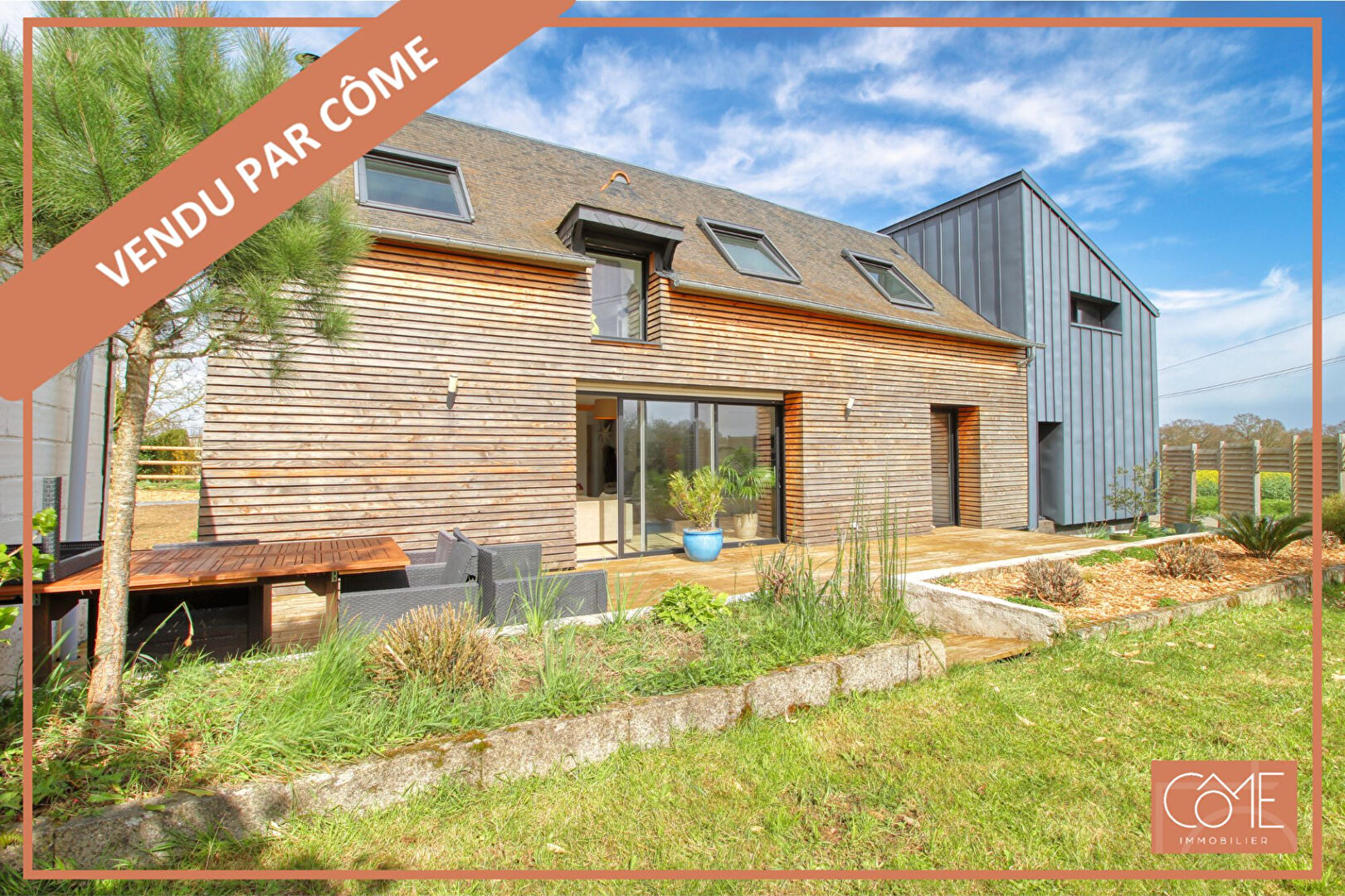 VENDU EN EXCLUSIVITE - 35760 SAINT-GREGOIRE - MAISON  DE 182 M² habitables (216 m² au sol) - 5 CHAMBRES - 680 m² DE TERRAIN - DÉPENDANCE