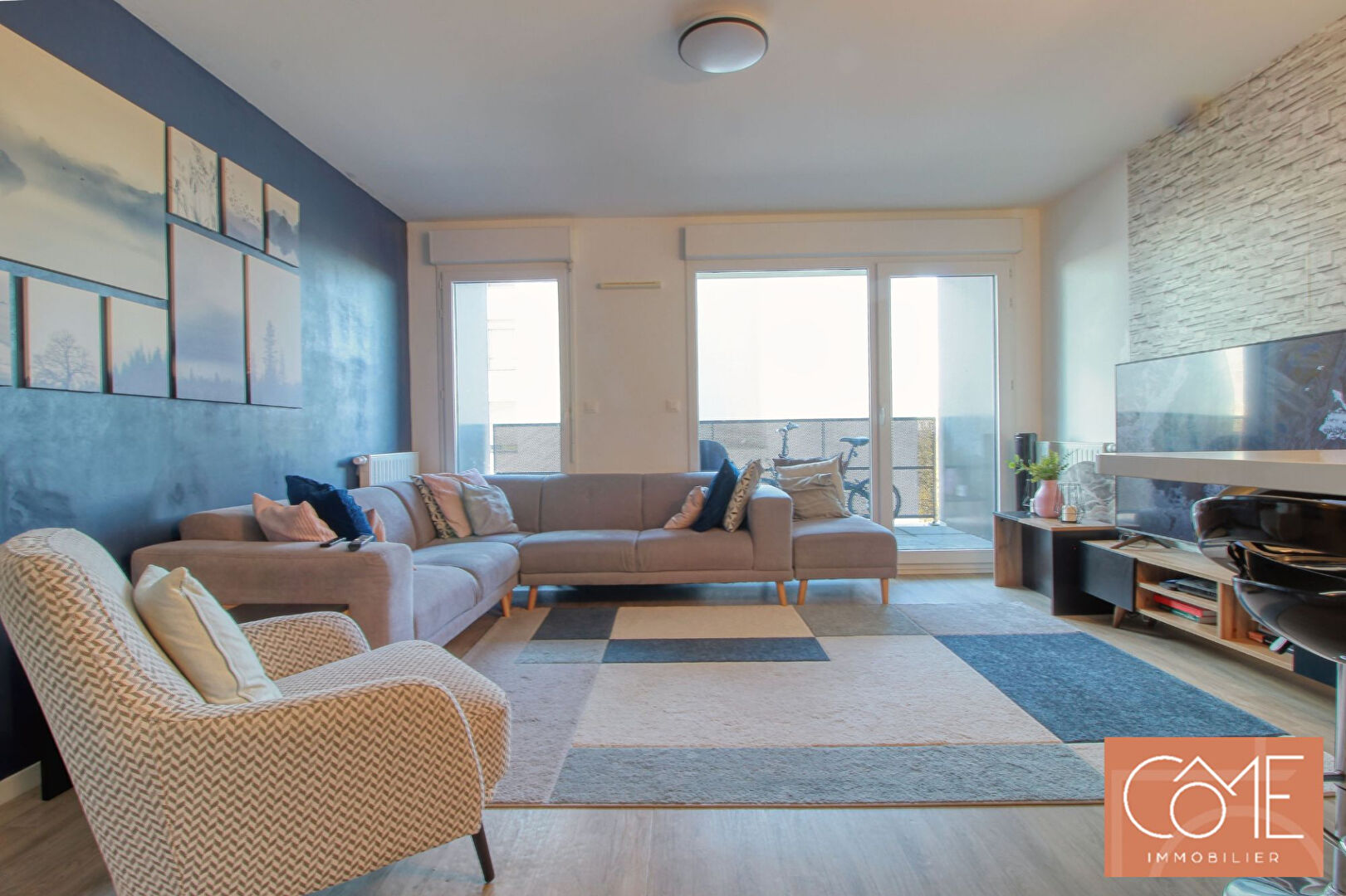 À VENDRE EN EXCLUSIVITE AMANDA  - 35000 RENNES - APPARTEMENT T3  - 62,2 m² -TERRASSE - EXPO SUD - PARKING ET CELLIER - COPROPRIETE 2019.