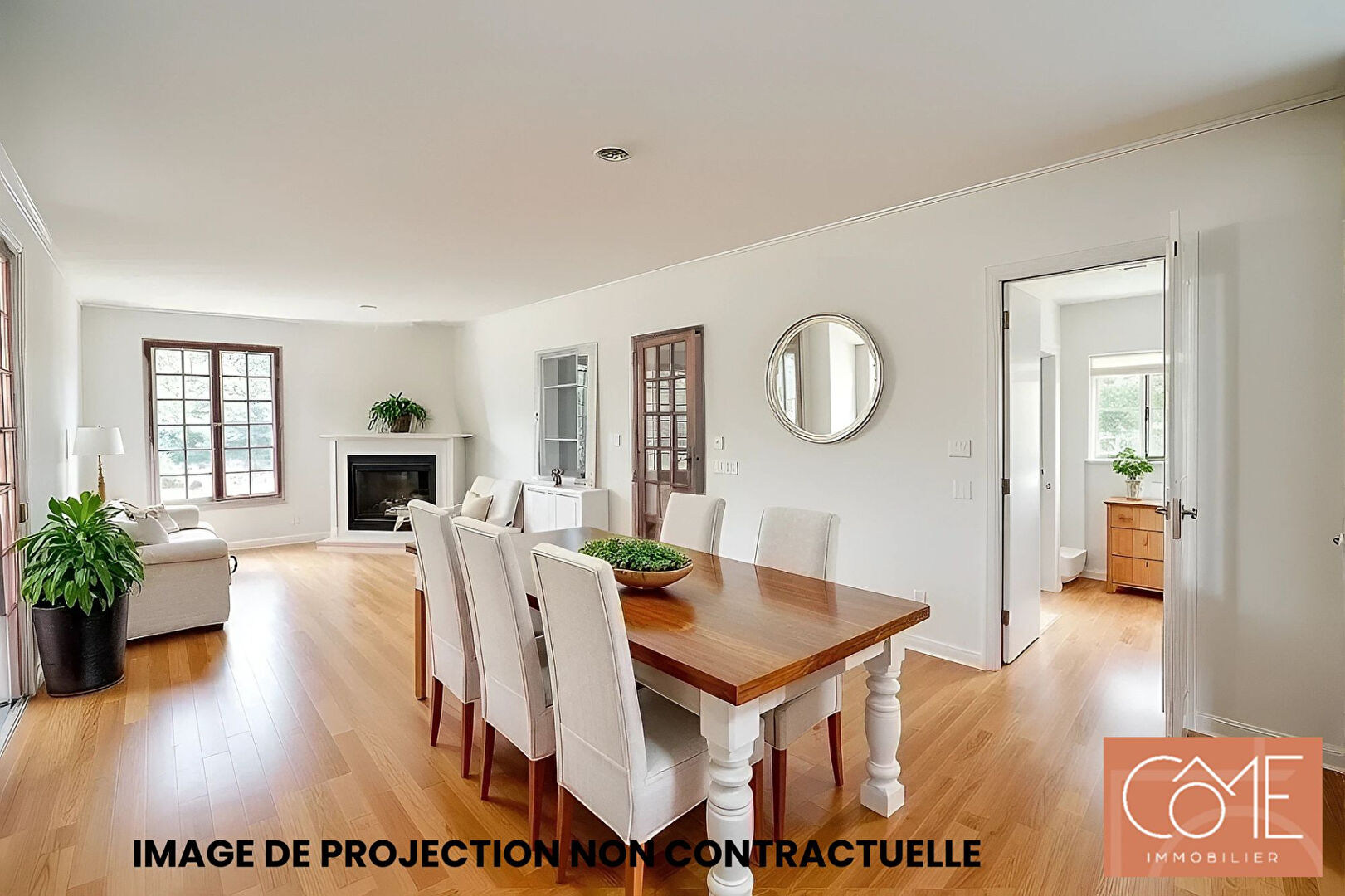 Photo À VENDRE - 35630 SAINT SYMPHORIEN - MAISON TRADITIONNELLE SUR SOUS SOL - 173 m² hab ET  264 m² au sol - PARC DE 6500 m² - DEPENDANCE - EXPO SUD image 3/6