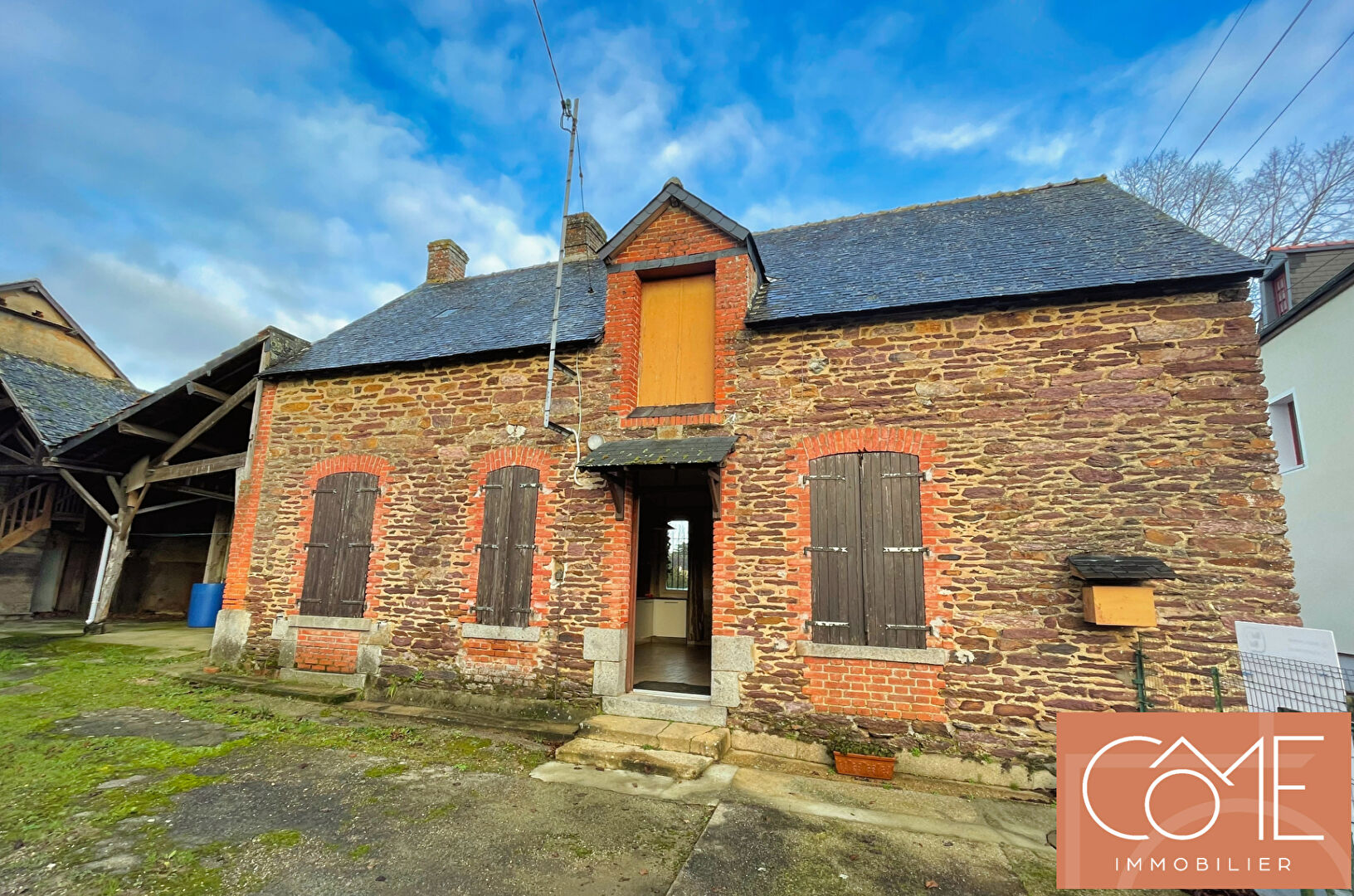 Photo LONGERE A RENOVER - RENNES - 35000- ETANGS D'APIGNE - PROCHE CLEUNAY  - DEPENDANCES - TERRAIN DE  1347M² image 3/5