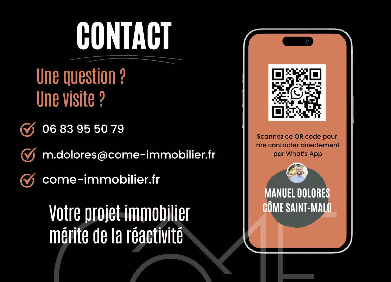 Photo A VENDRE - MAISON DE MAITRE DE 150 M² A RENOVER - QUARTIER HIPPODROME - 35400 SAINT-MALO image 4/4