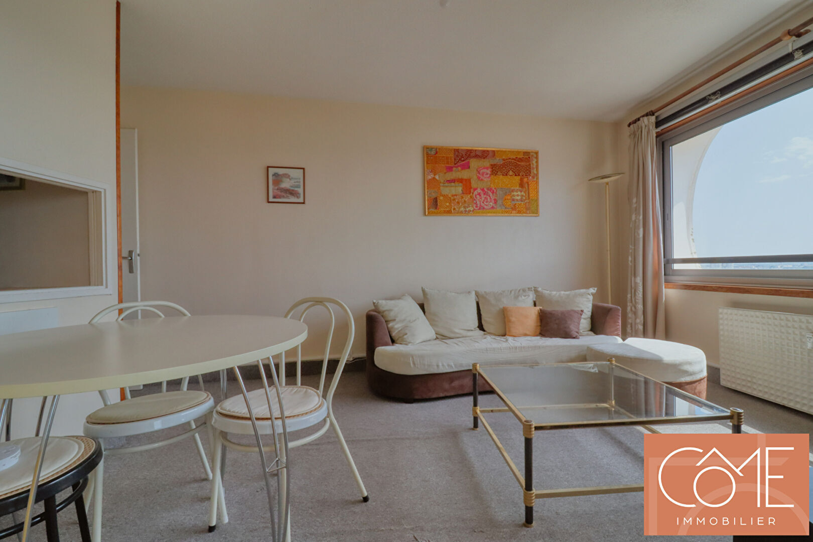 APPARTEMENT T2 -MEUBLE- 40,58M² - LES HORIZONS - CAVE - PARKING - 16ème ETAGE - CENTRE VILLE DE RENNES