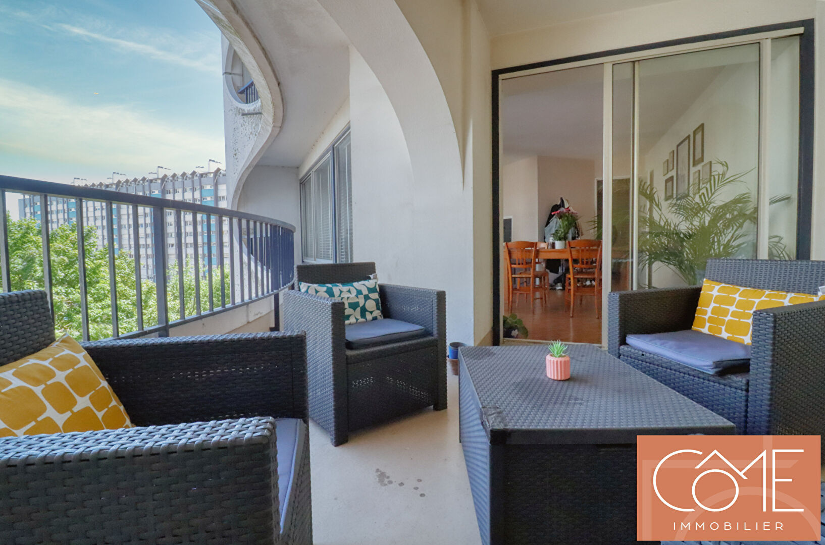 A VENDRE EN EXCLUSIVITE AU CABINCET CÔME IMMOBILIER - APPARTEMENT TYPE 2   51,46M²- DANS L'IMMEUBLE 