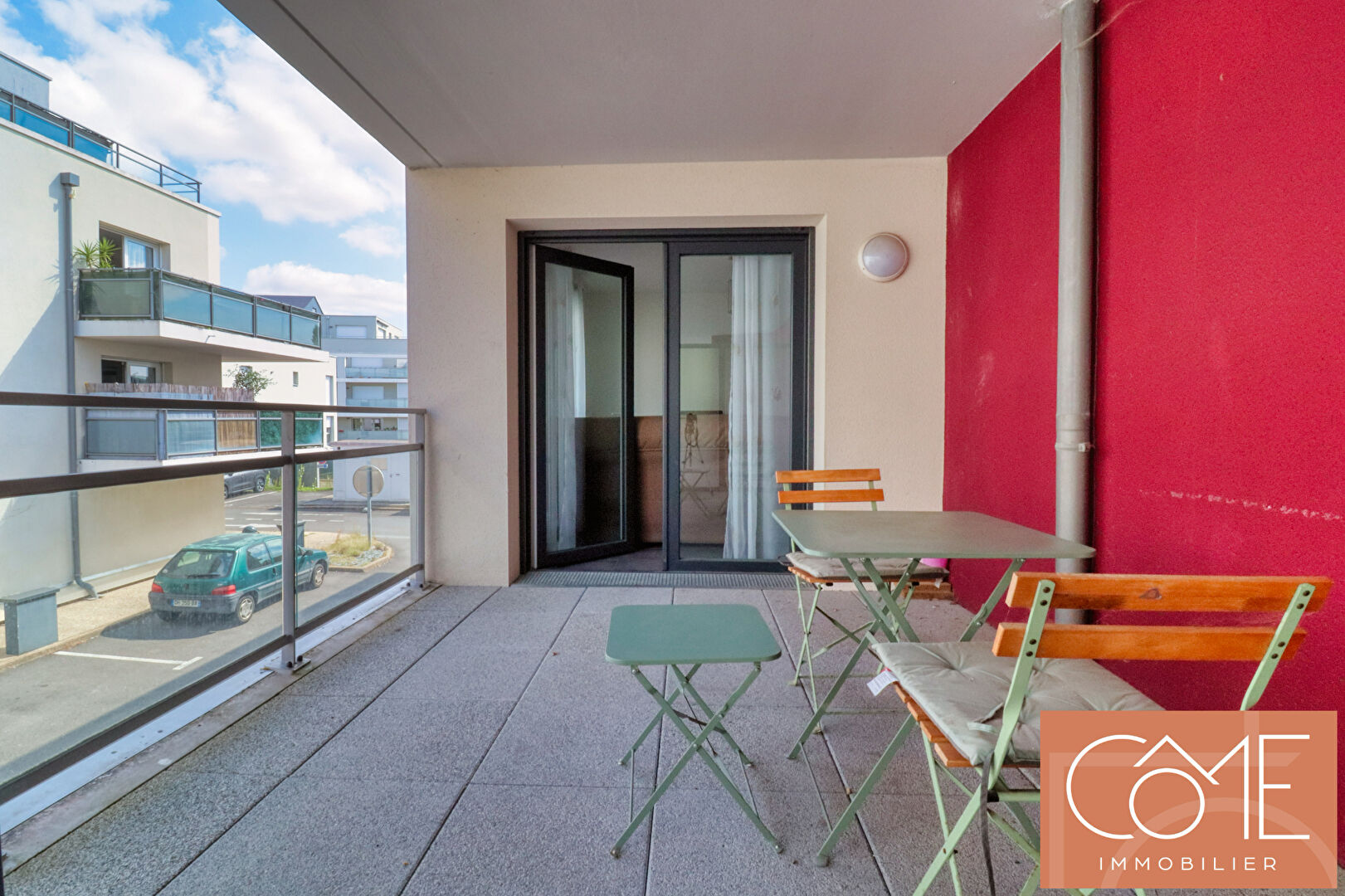 Photo A VENDRE APPARTEMENT T2 - ENV. 38M² - TERRASSE DE 12M² - PARKING EN SOUS-SOL SECURISE  - CESSON SEVIGNE - RESIDENCE DE 2014 - PROCHE COMMERCES ET TRANSPORTS image 2/6