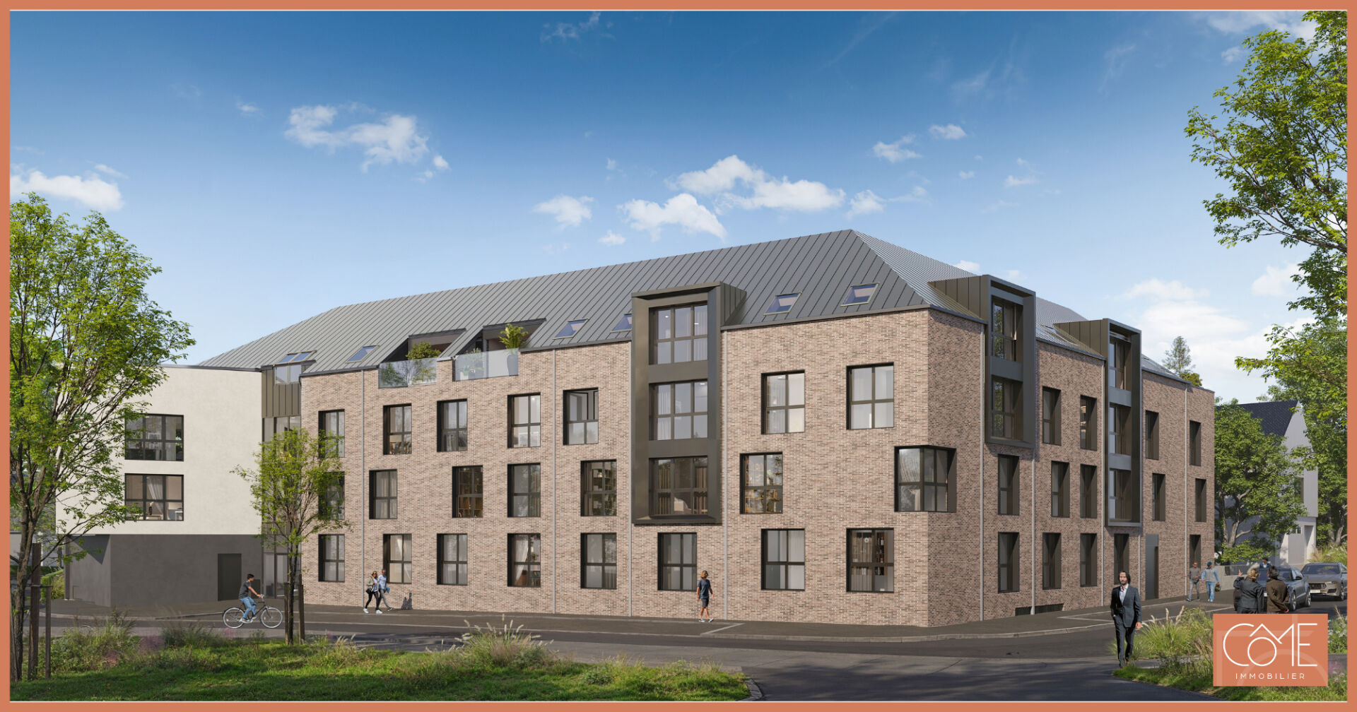 PROGRAMME NEUF - RÉSIDENCE ETUDIANTE - SAINT-HÉLIER - RENNES