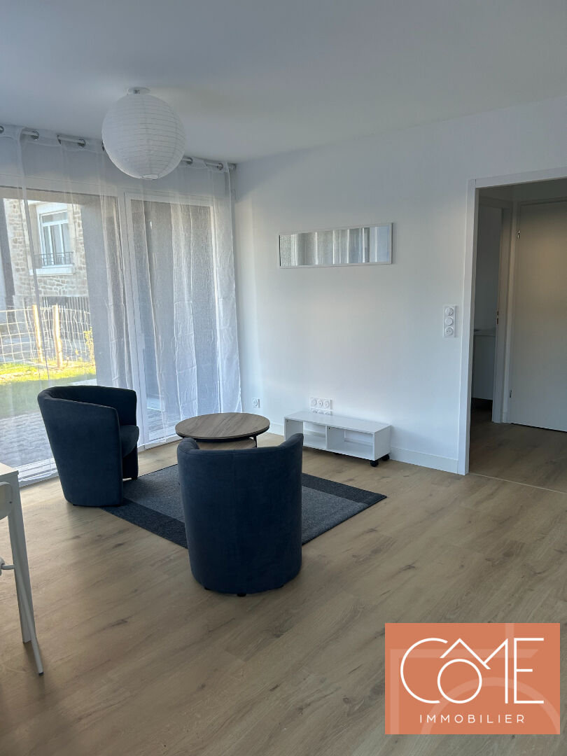 APPARTEMENT MEUBLE NEUF T2 AVEC JARDINET ET PARKING- SAINT MALO