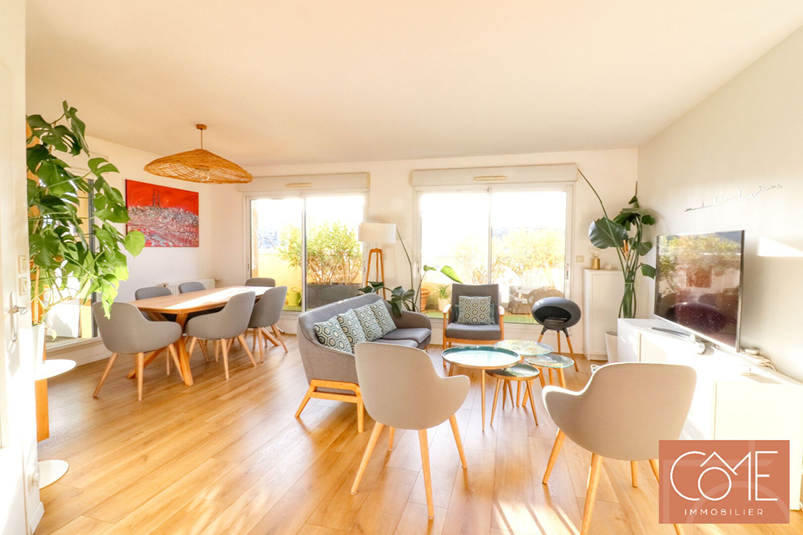 APPARTEMENT T5 DE 126 M² - DERNIER ETAGE - TERRASSES - GARAGE - RUE D'ANTRAIN - BOULEVARD VOLNEY 35700 RENNES