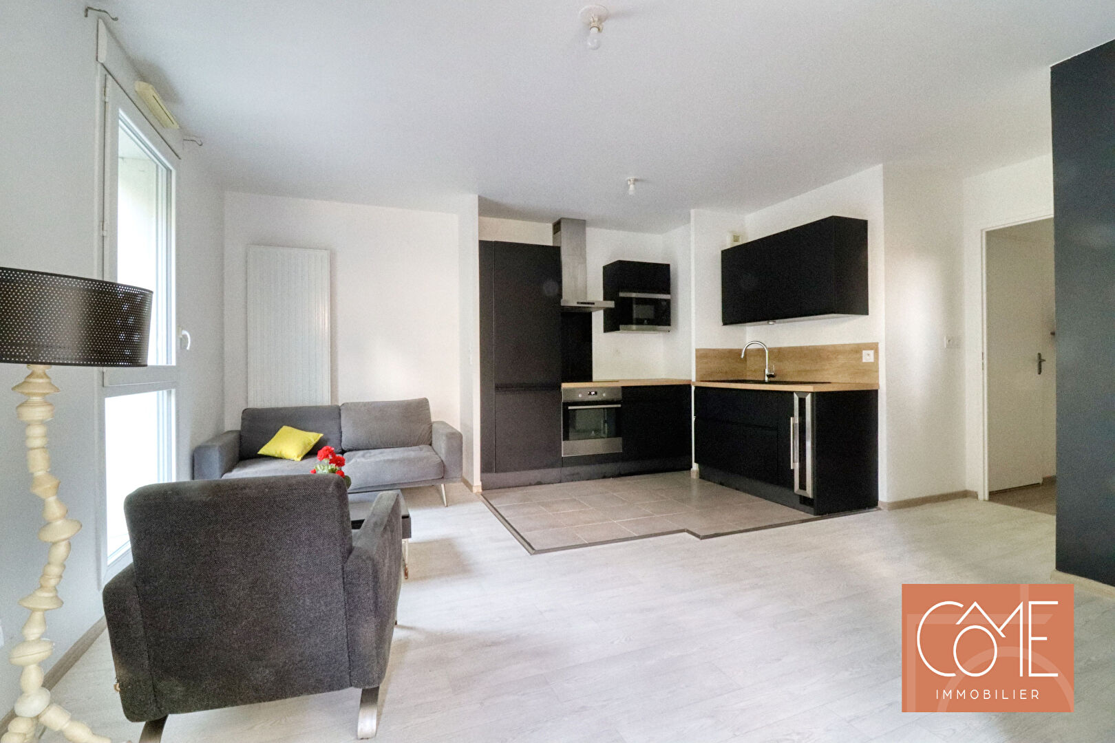 APPARTEMENT T3 DE 59,75 M² AVEC LOGGIA EXPOSEE OUEST - PARKING - 35700 RENNES NORD MOTTE BRULON - PRAIRIES SAINT MARTIN
