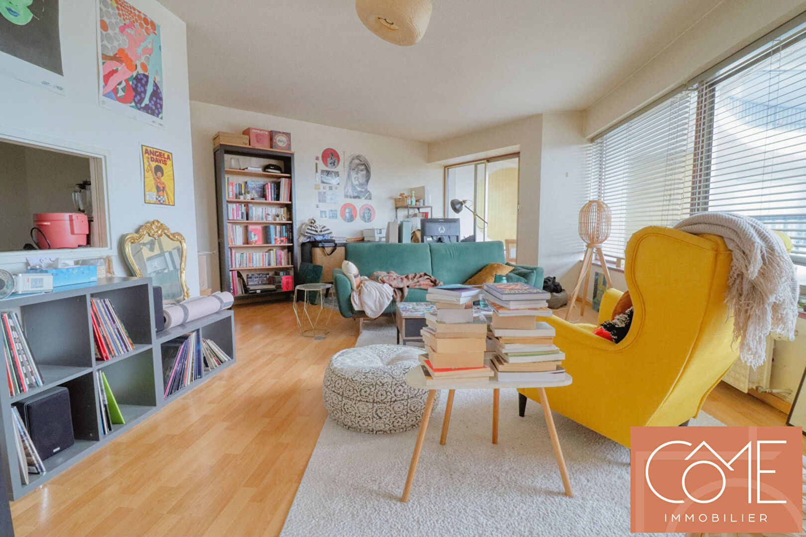 A VENDRE  AU CABINET CÔME IMMOBILIER - APPARTEMENT TYPE 2   52M²- DANS L'IMMEUBLE 