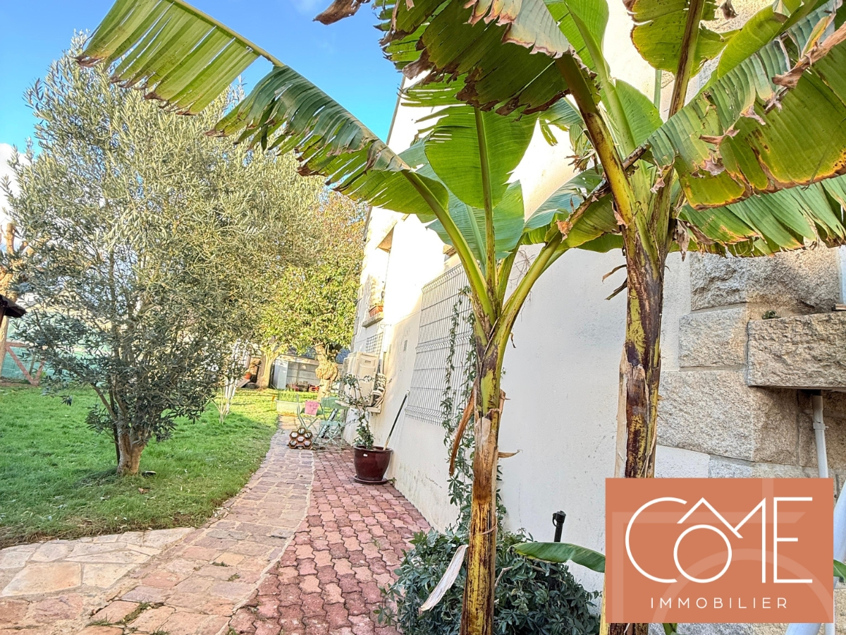 A VENDRE MAISON 4 CHAMBRES SUR SOUS-SOL + STUDIO - 66M² - JARDIN - 35430 CHATEAUNEUF D'ILLE ET VILAINE