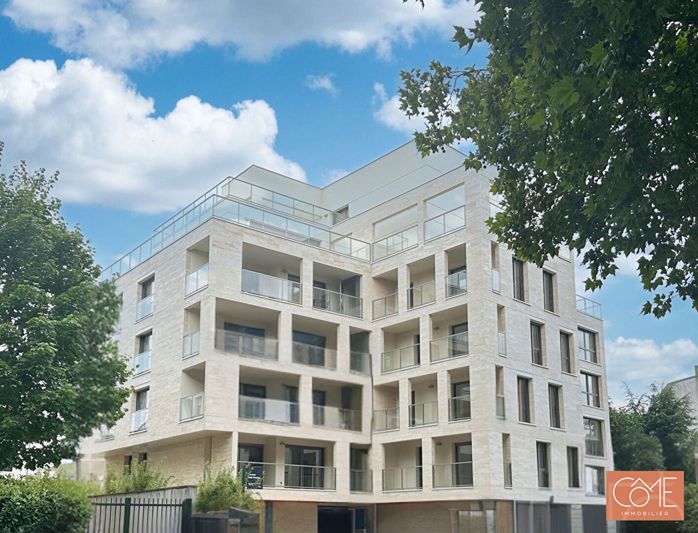 GRAND TYPE 3 NEUF de STANDING - 12m² de TERRASSE - VUE CANAL DE L'ILLE - ANATOLE FRANCE - RENNES