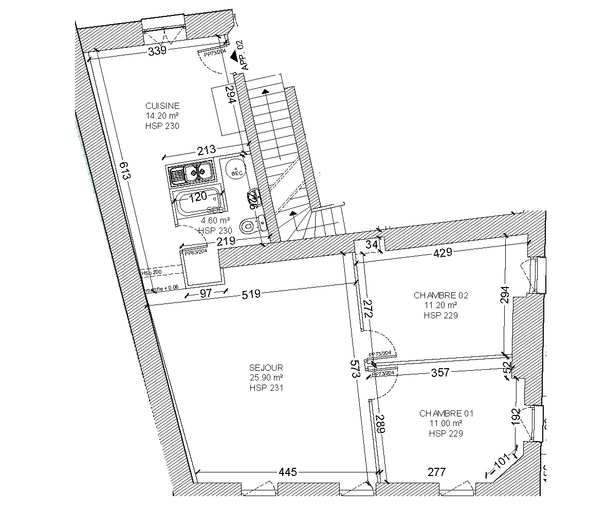 Photo Appartement Lezoux 3 pièce(s) 66.9m² image 6/6