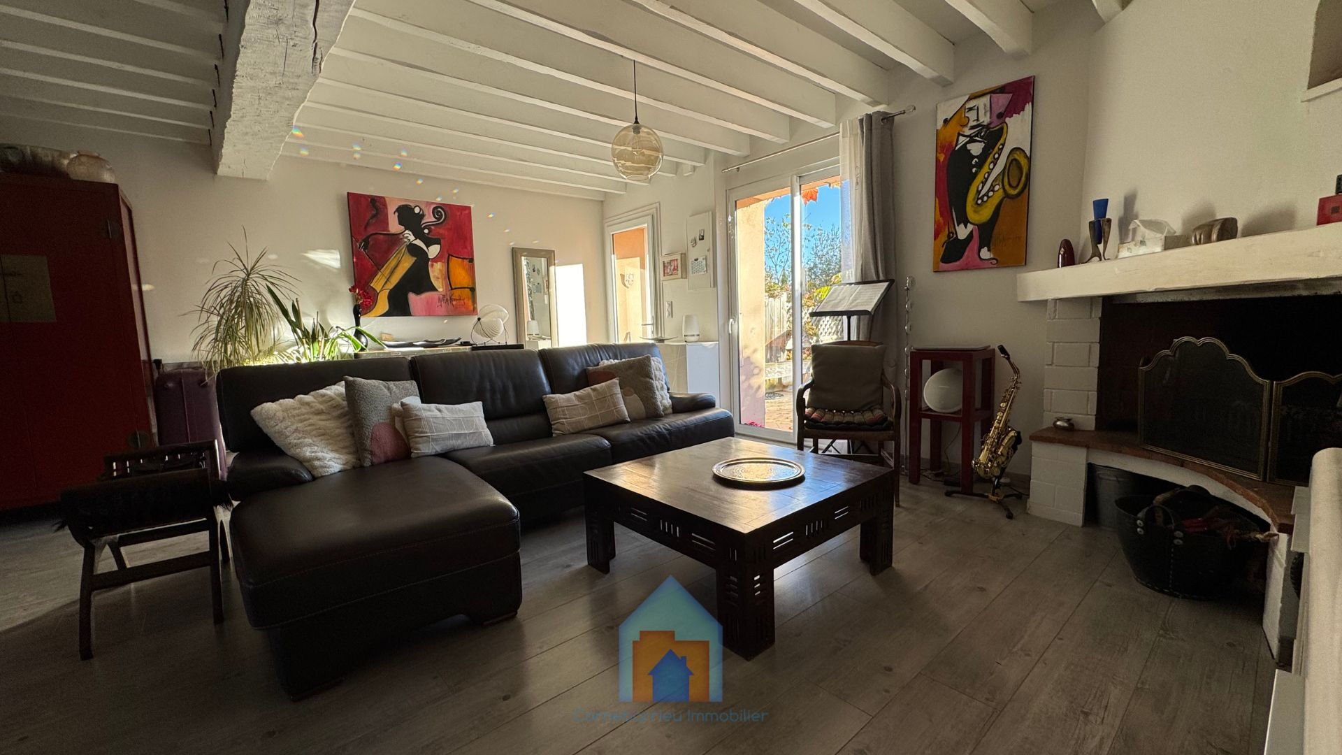 Photo Maison dans ancien corps de ferme rénové de 103m² proche centre Cornebarrieu image 3/6