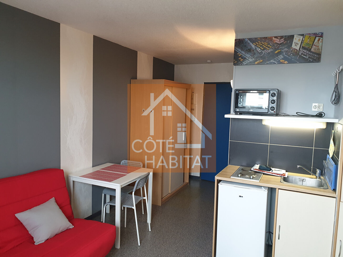 Photo Lot de trois studios meublés - AULNOYE AYMERIES pour investissement locatif image 5/6