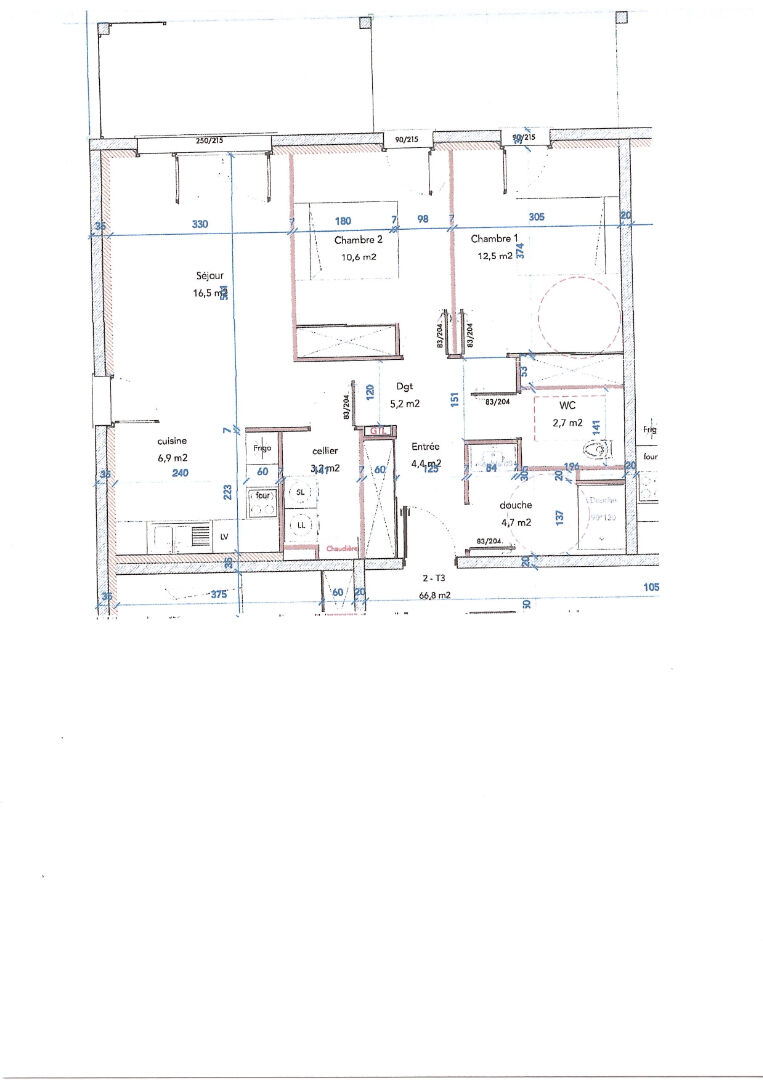 Photo Appartement 3 pièces de 66.80 m² à Lescar image 2/6