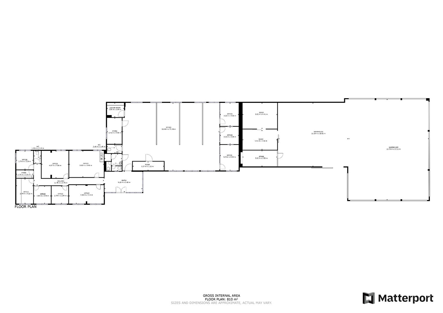 Photo Local commercial Serres Castet 819 m2 image 2/6