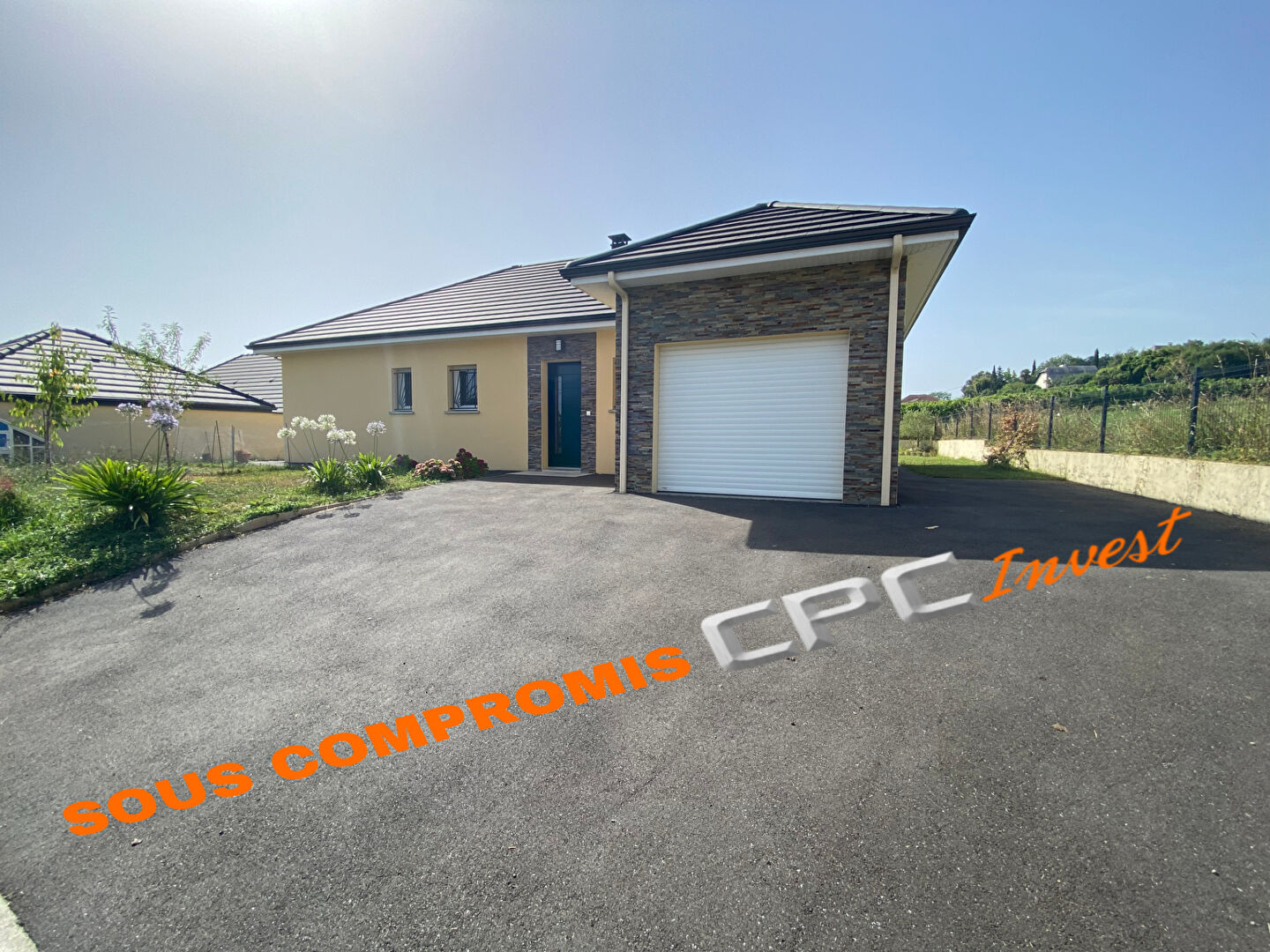 Monein, maison de plain pied T4 de 94 m2 sur 761 m² de terrain