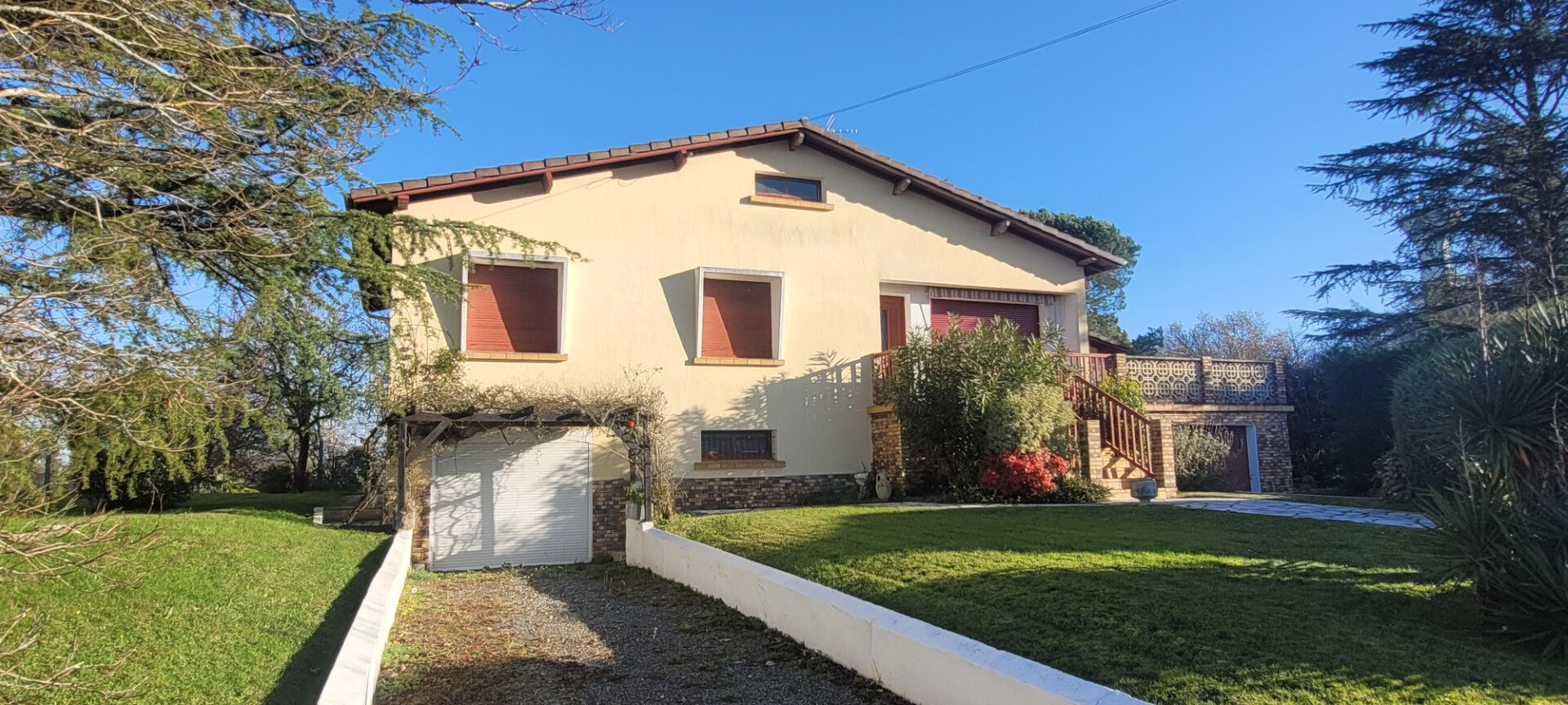 Maison Serres Sainte Marie, exposition Sud