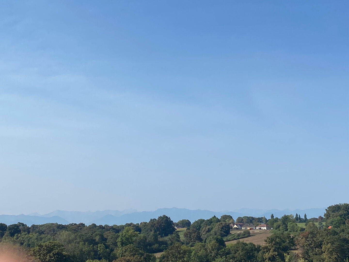 Maison vue Pyrénées