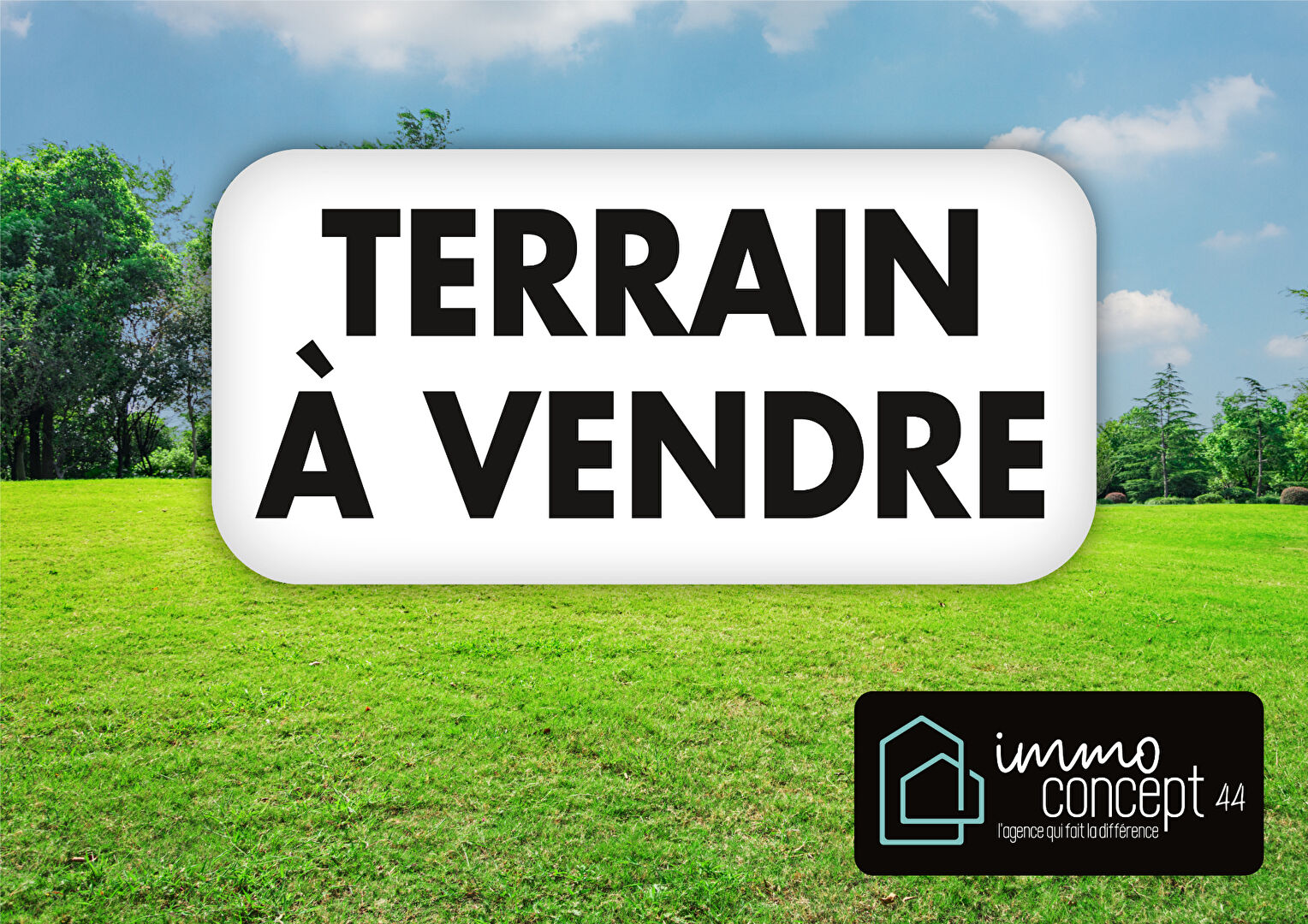 Terrain Le Pellerin 387 m2, Immo Concept 44