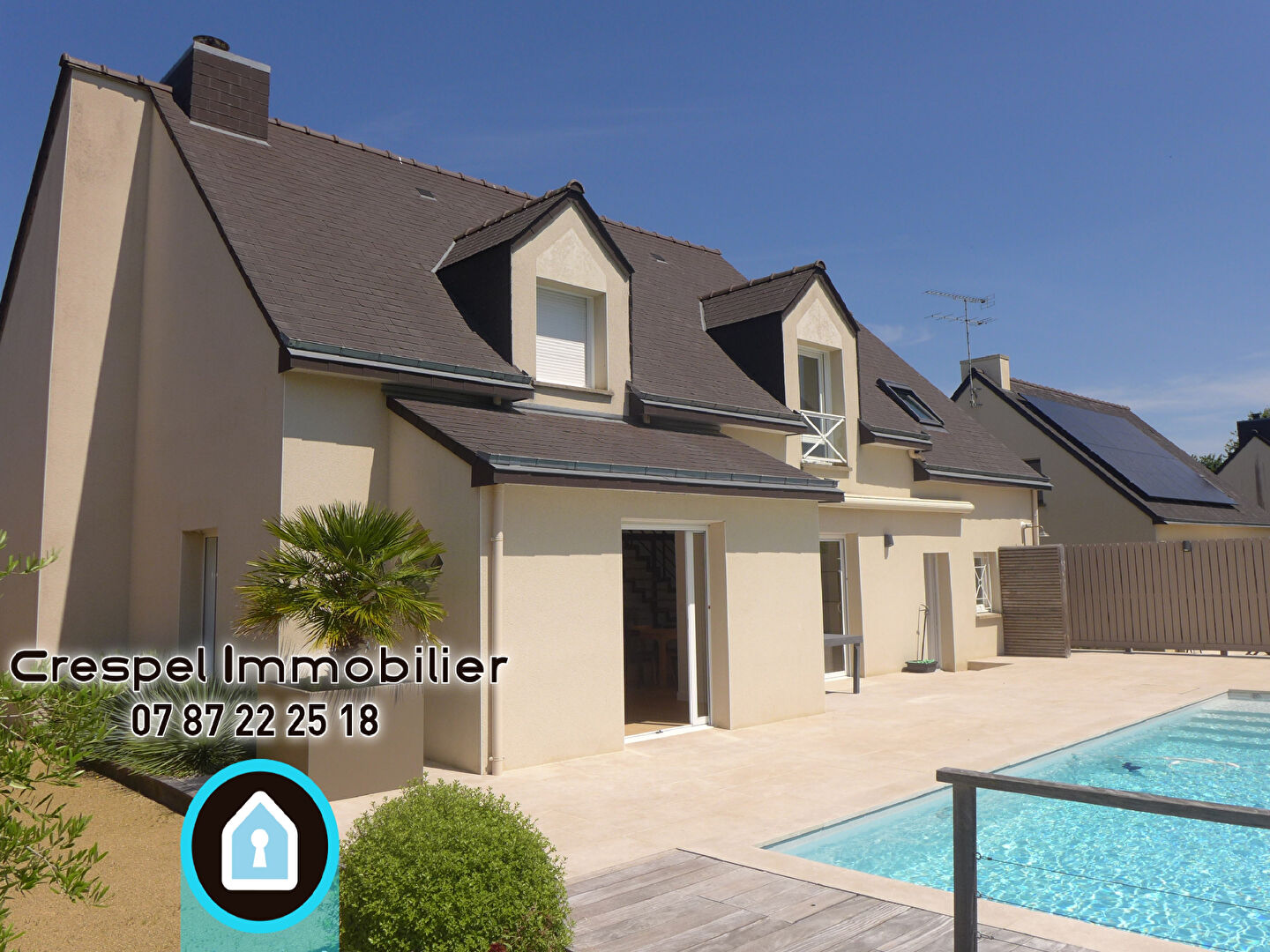 Contemporaine de 150m² avec piscine