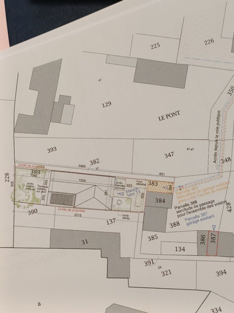 Photo TERRAIN A BATIR  PONT EVEQUE  593M2 image 6/6