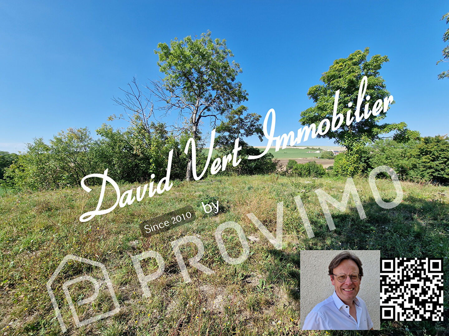 Photo Vitry le François 15 min grand terrain d'env 1566 m2 façade mini 36 m et profondeur mini 37 m. image 4/6