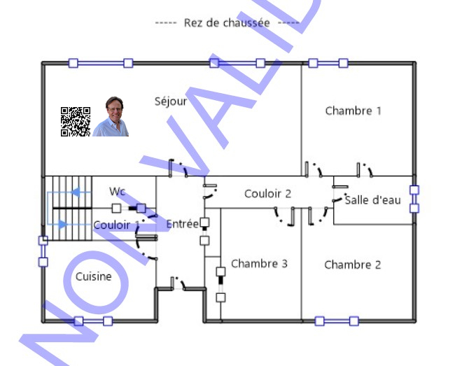 Photo Maison T5 94 m² 3 chambres en rdc, sous-sol complet, grenier aménageable, terrain de 600 m². image 3/6