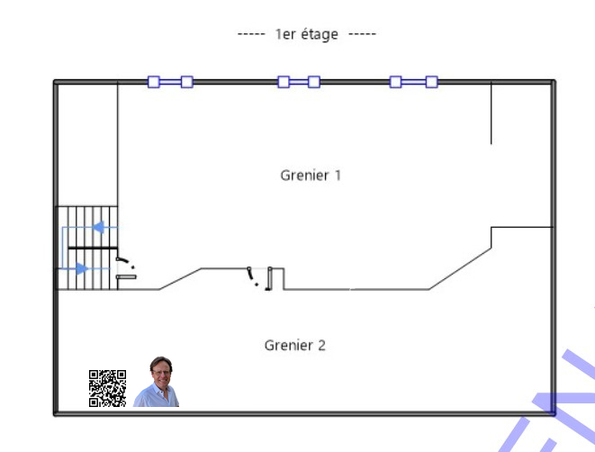 Photo Maison T5 94 m² 3 chambres en rdc, sous-sol complet, grenier aménageable, terrain de 600 m². image 4/6