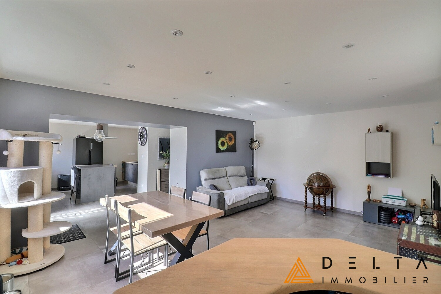 Photo Maison 4 pièces 93 m² avec cour de 120 m² image 3/6