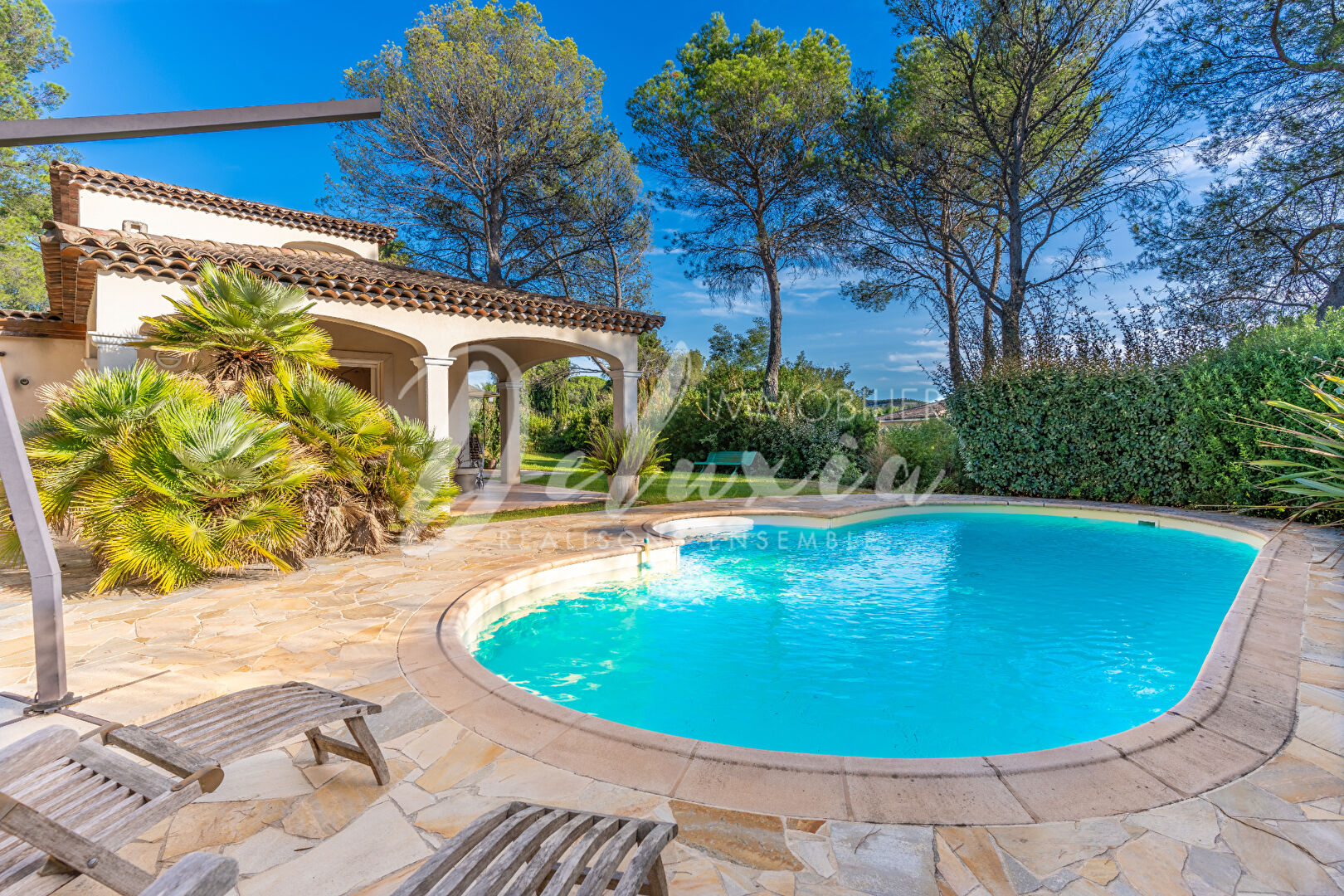 Villa avec piscine, 3 chambres, Saint-Raphaël Valescure