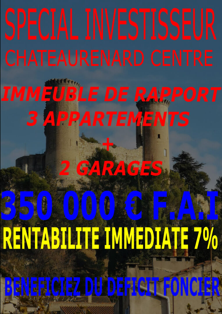 Photo IMMEUBLE DE RAPPORT CHATEAURENARD image 1/1
