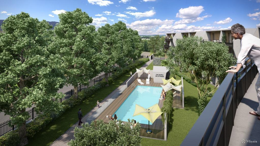 Photo Location appartement T2 avec terrasse et emplacement de parking (Agroparc) image 3/5