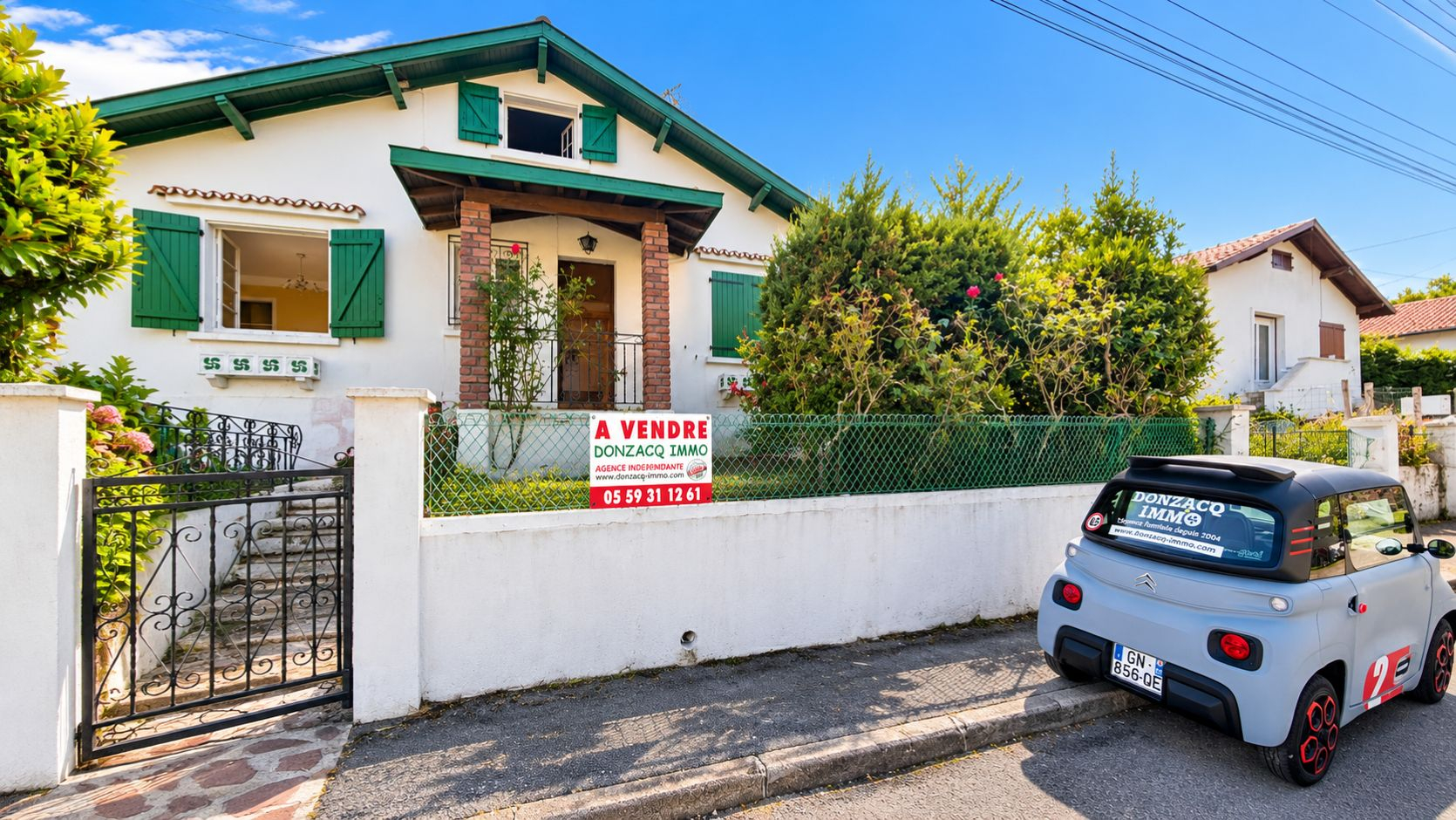 Arcangues Maison de 90 m² habitable sur parcelle de 1000 m²